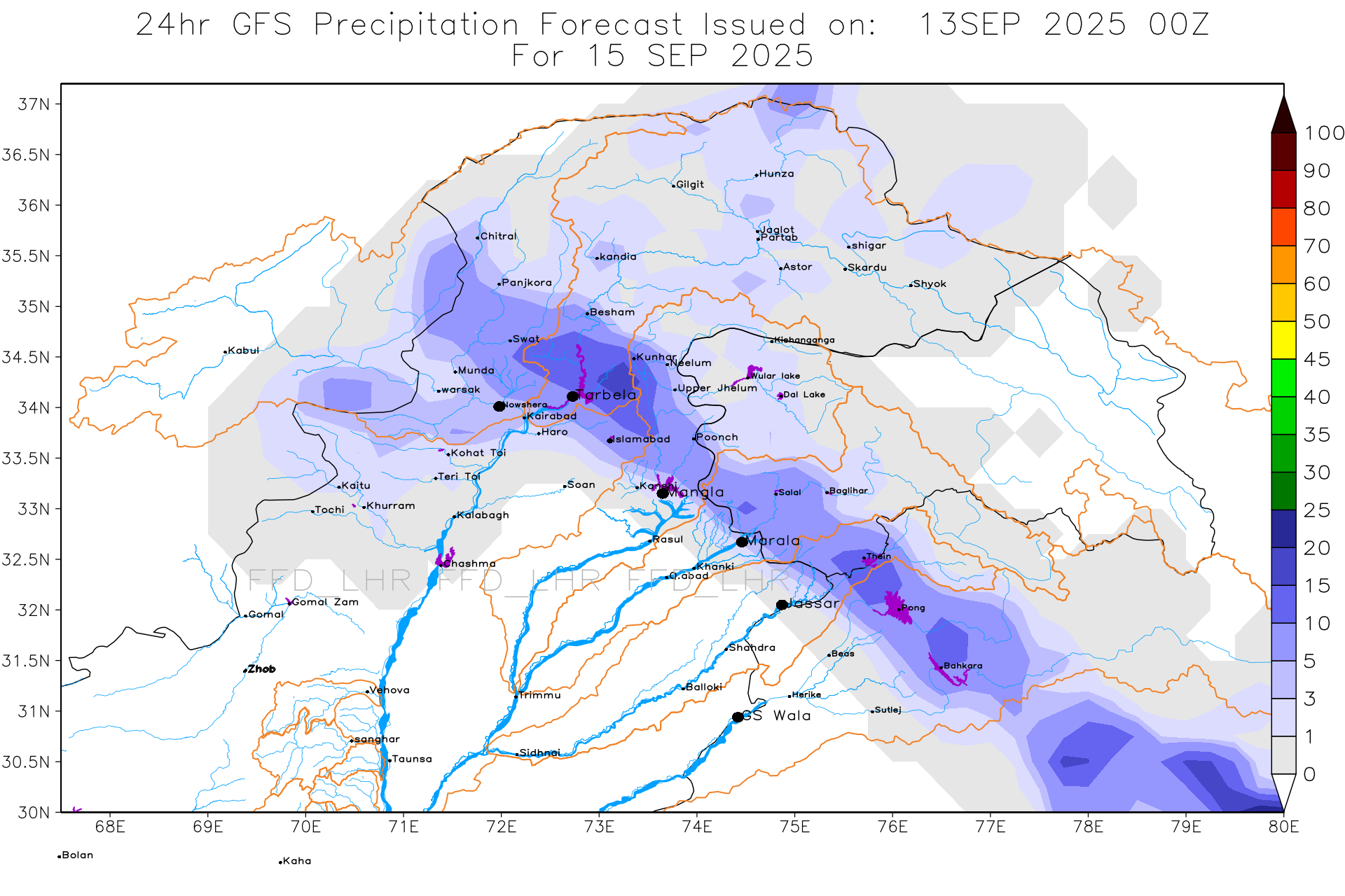 GFS Catchments