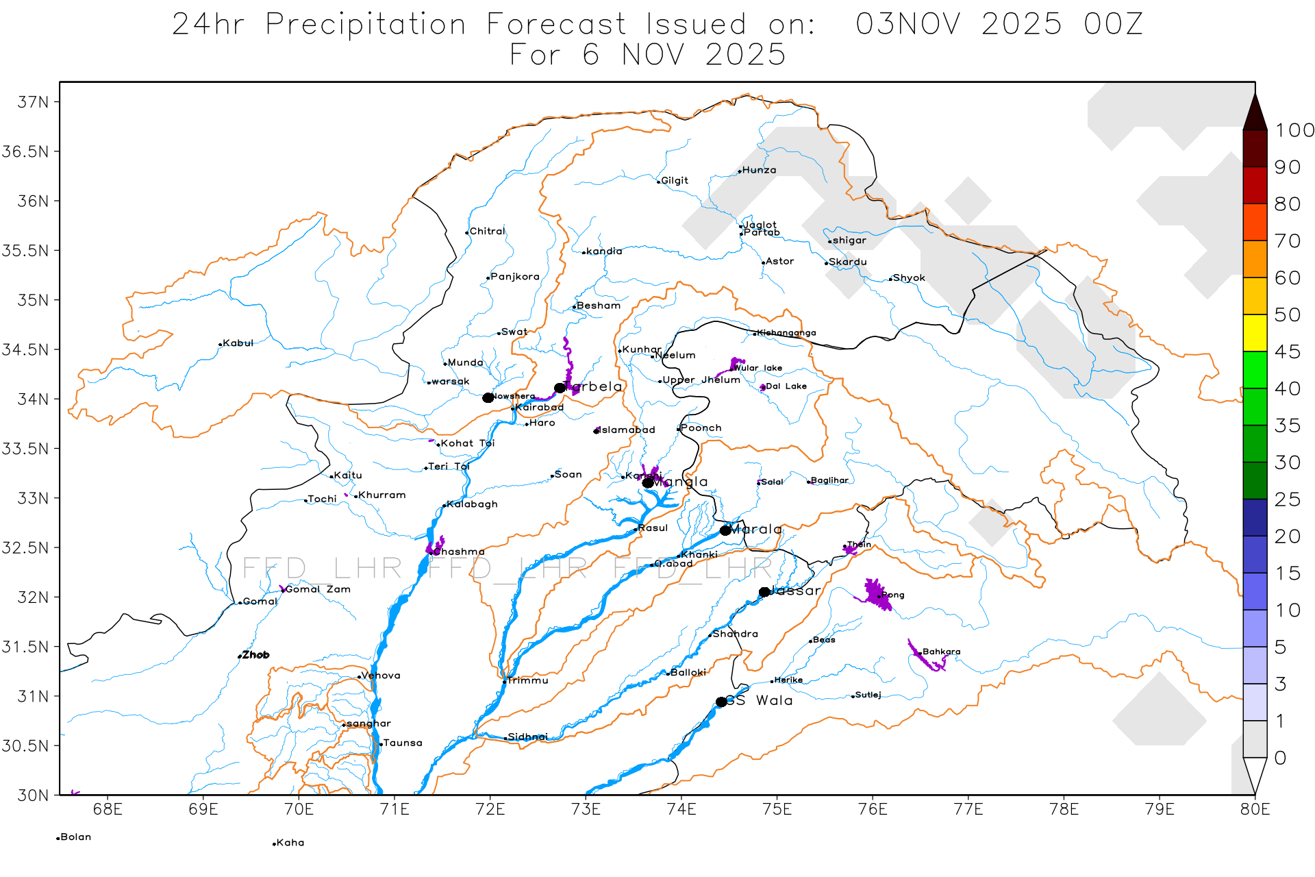 GFS Catchments
